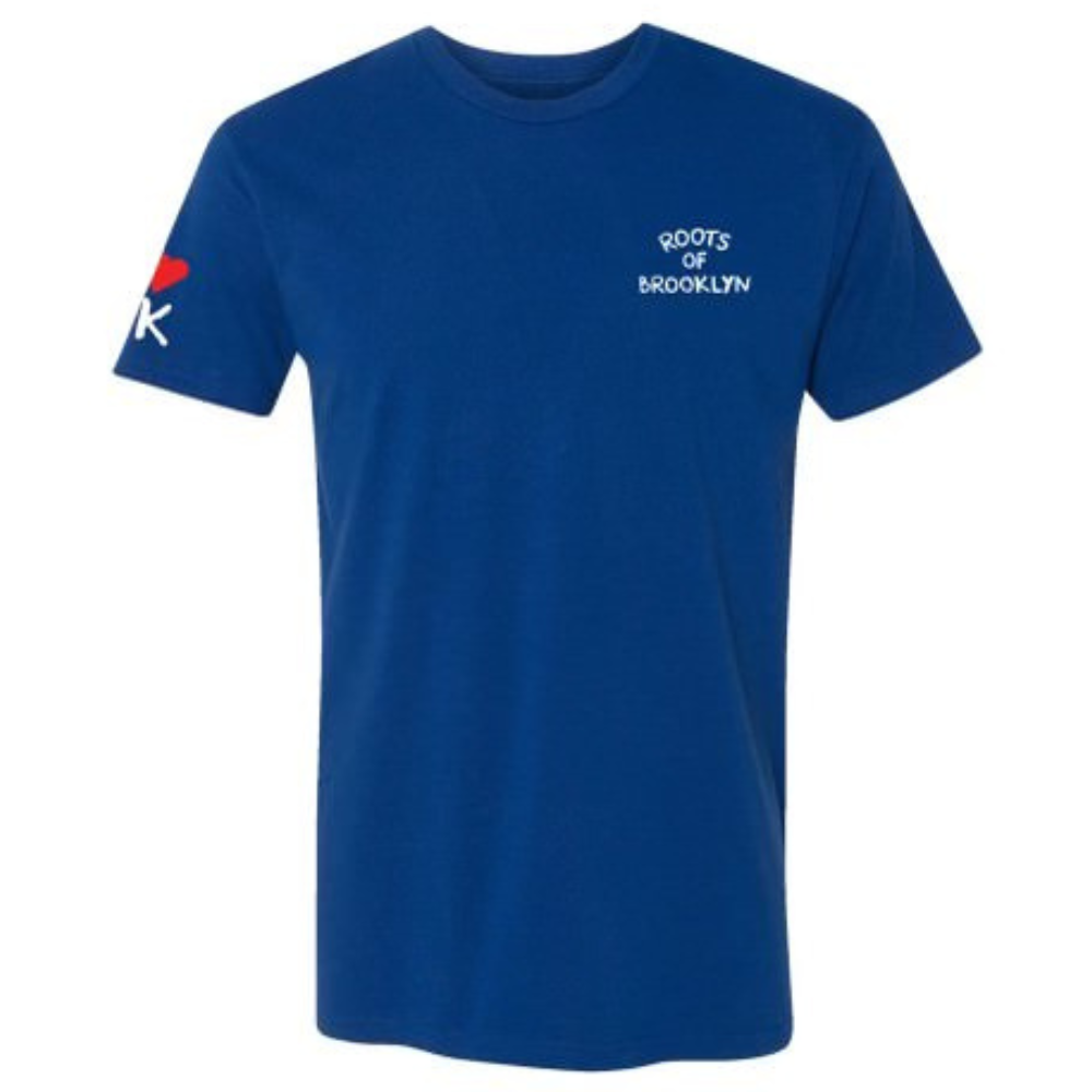Brooklyn Library Blue Unisex T shirt