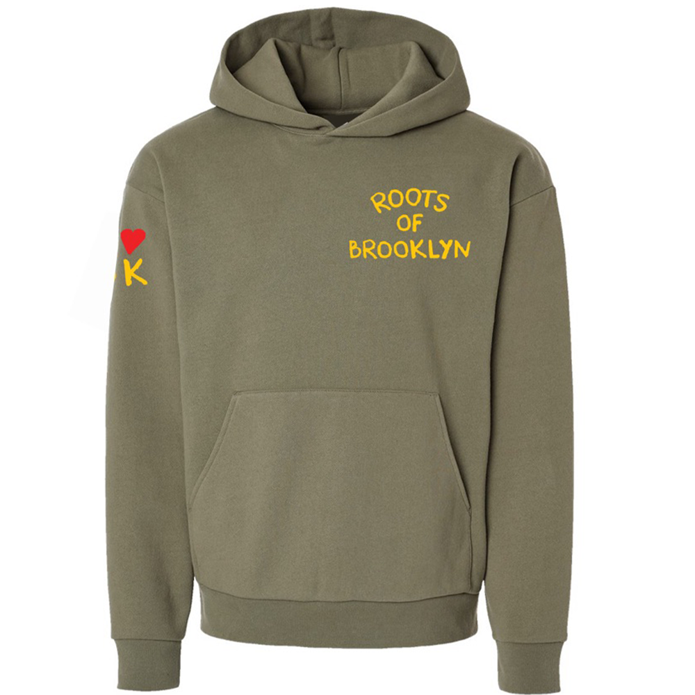 Yellow hot sale roots hoodie
