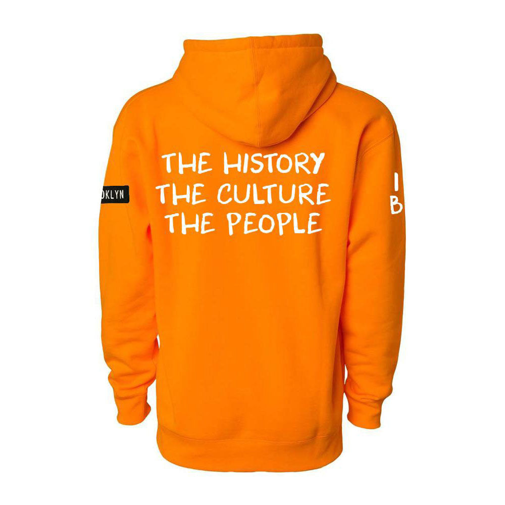 Classic Unisex Orange Hoodie