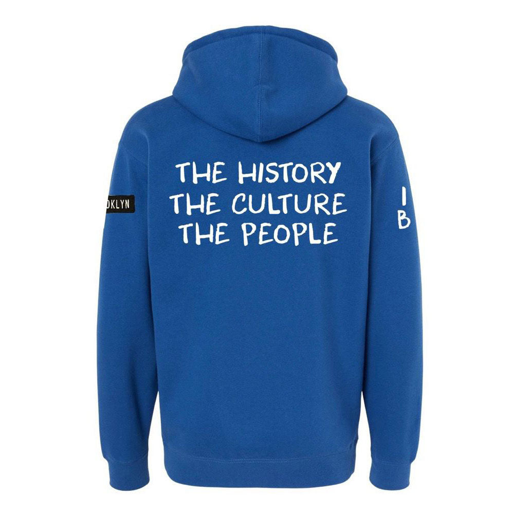 Classic Unisex Royal Blue Hoodie “Jackie Robinson #42 Tribute”