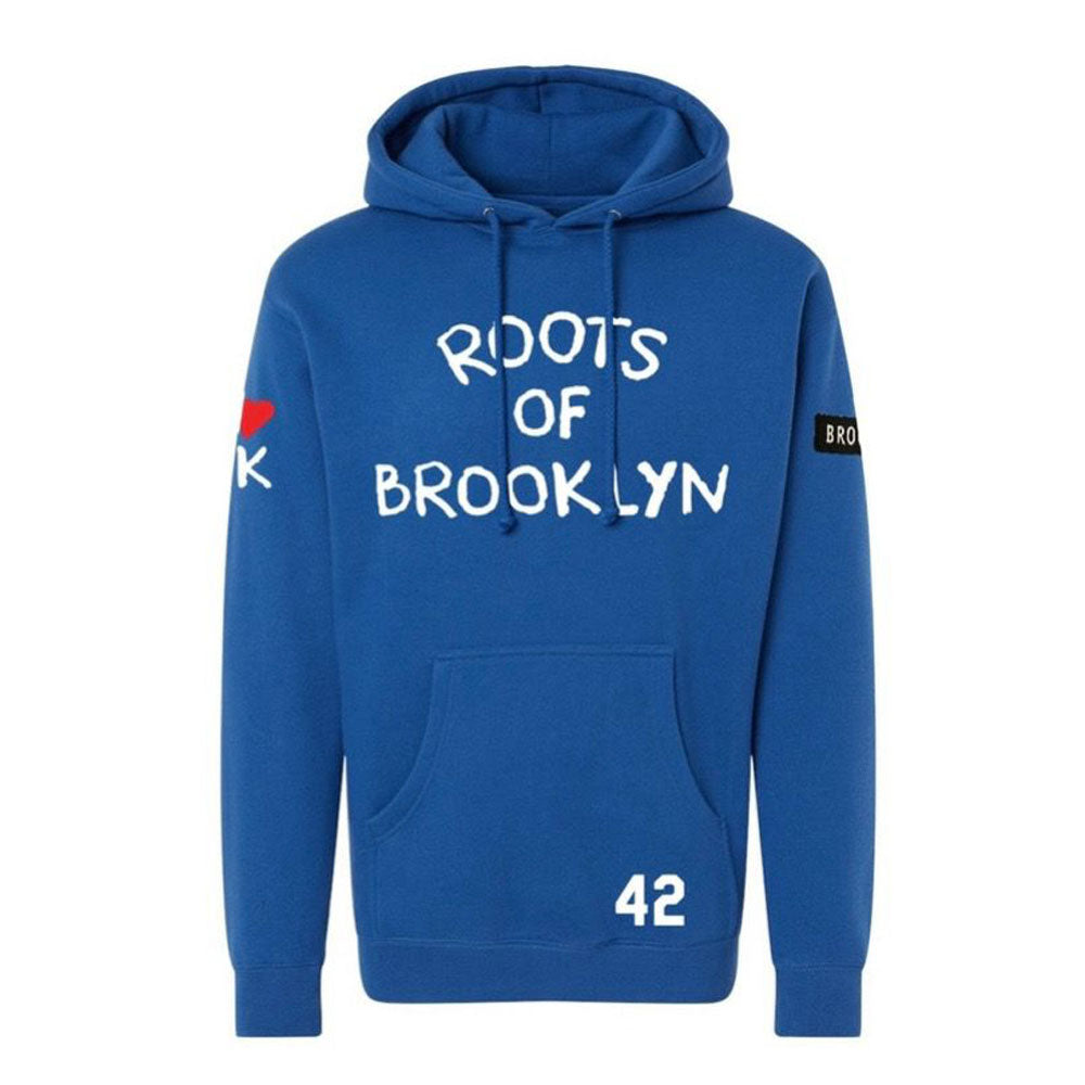 Classic Unisex Royal Blue Hoodie “Jackie Robinson #42 Tribute”