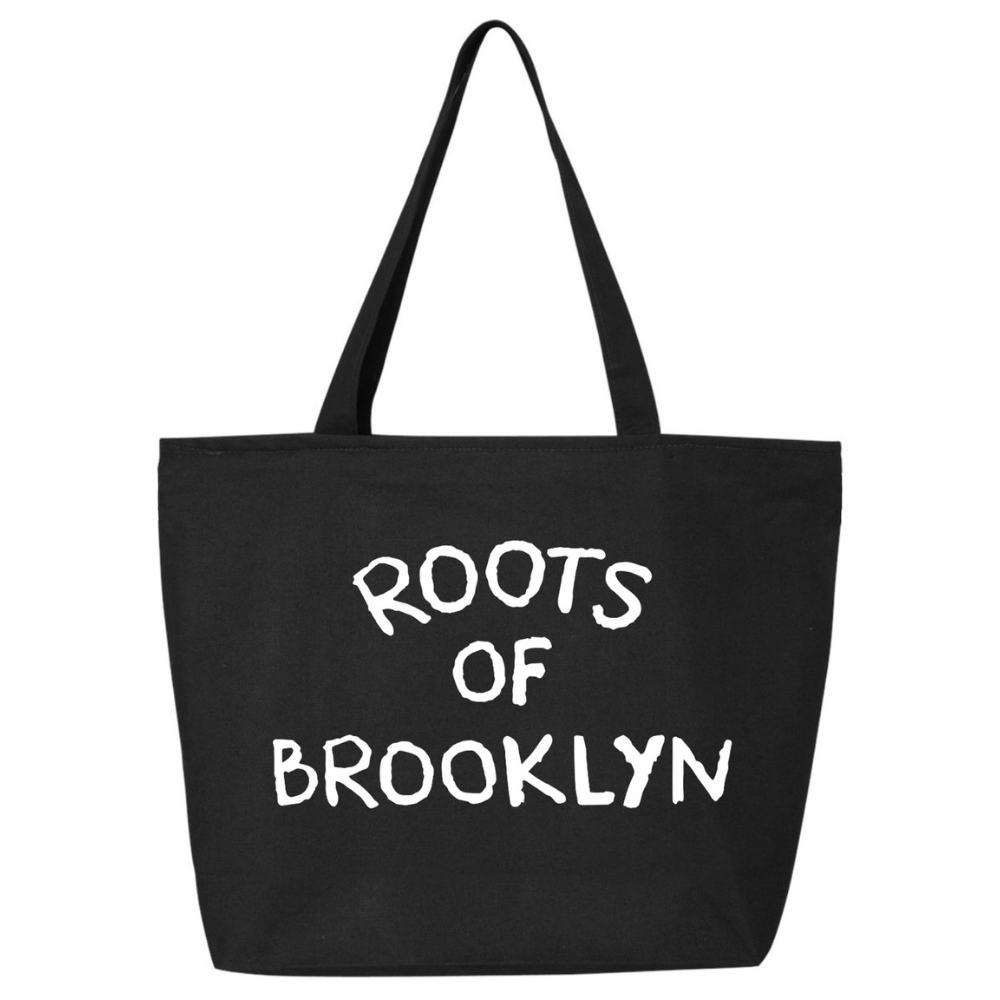 Black Tote Bag w/zipper