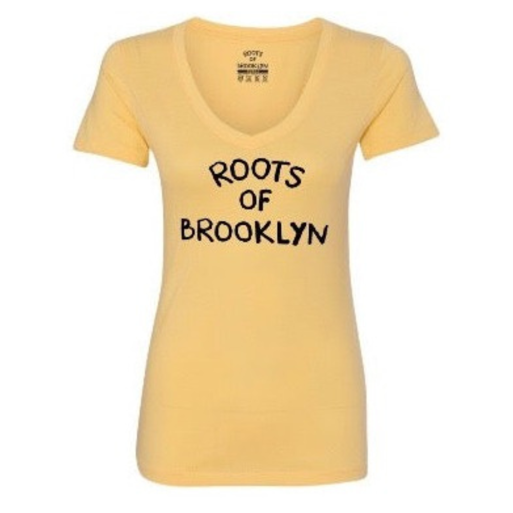 Classic Women’s V-neck Yellow