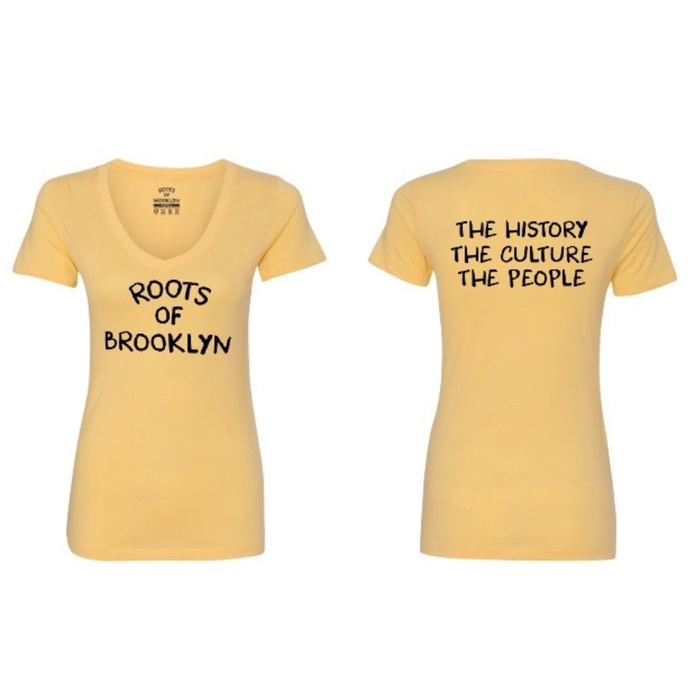 Classic Women’s V-neck Yellow