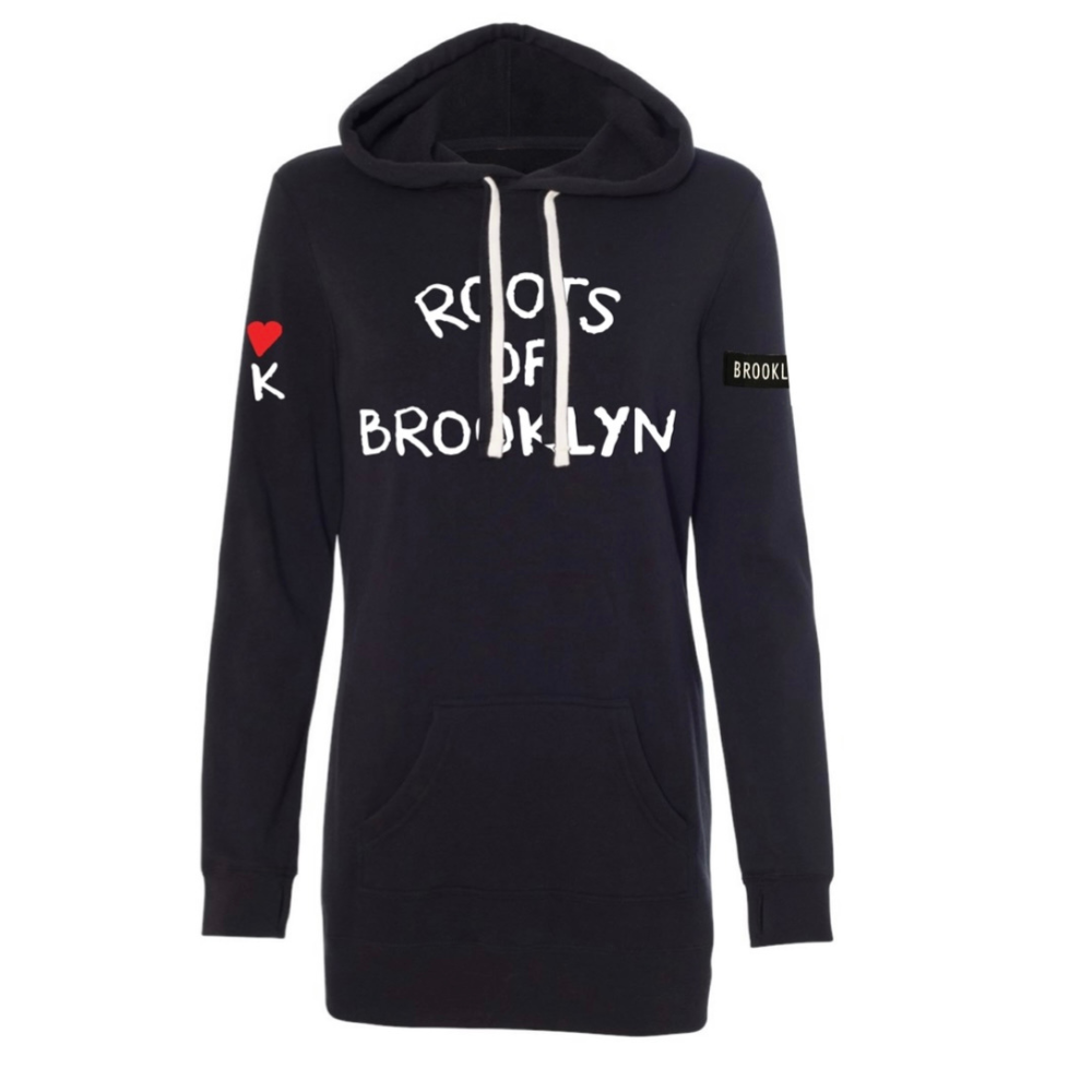 Women’s Hoodie Dress Black