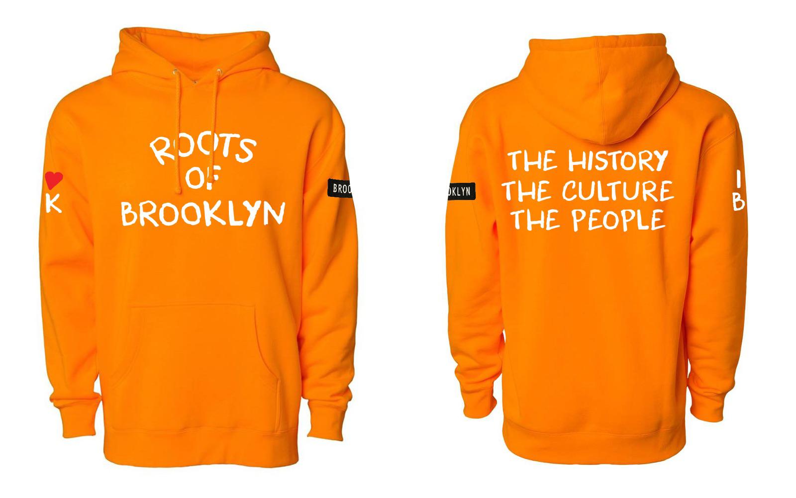 Classic Unisex Orange Hoodie