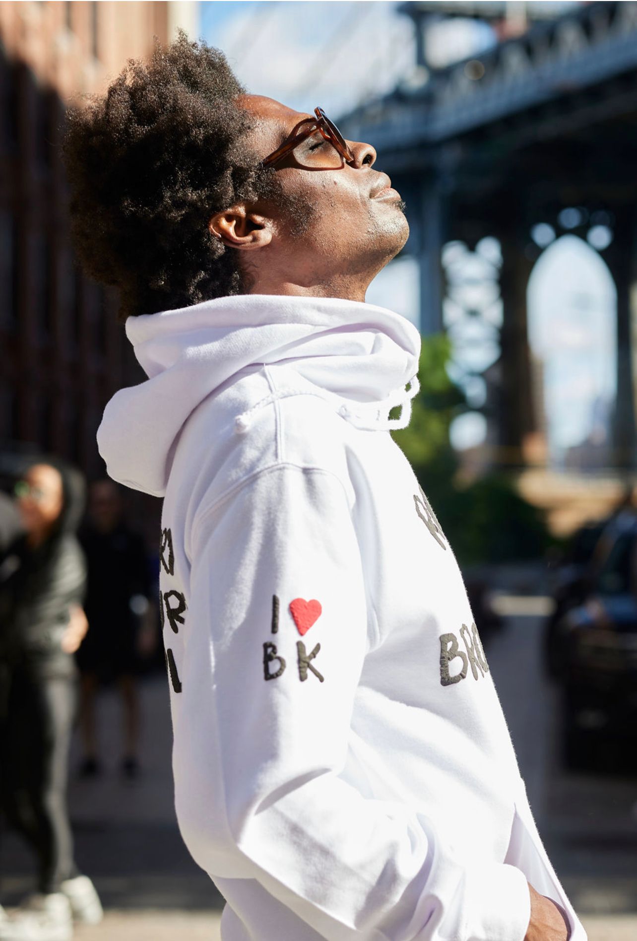 Classic Unisex White Hoodie