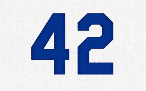 Classic Unisex Royal Blue Hoodie “Jackie Robinson #42 Tribute”